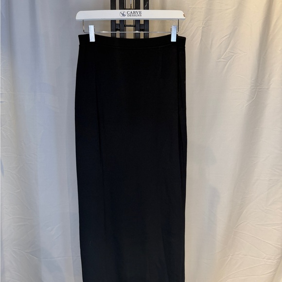 Peck & Peck Classic Black Maxi Skirt - Picture 3 of 4